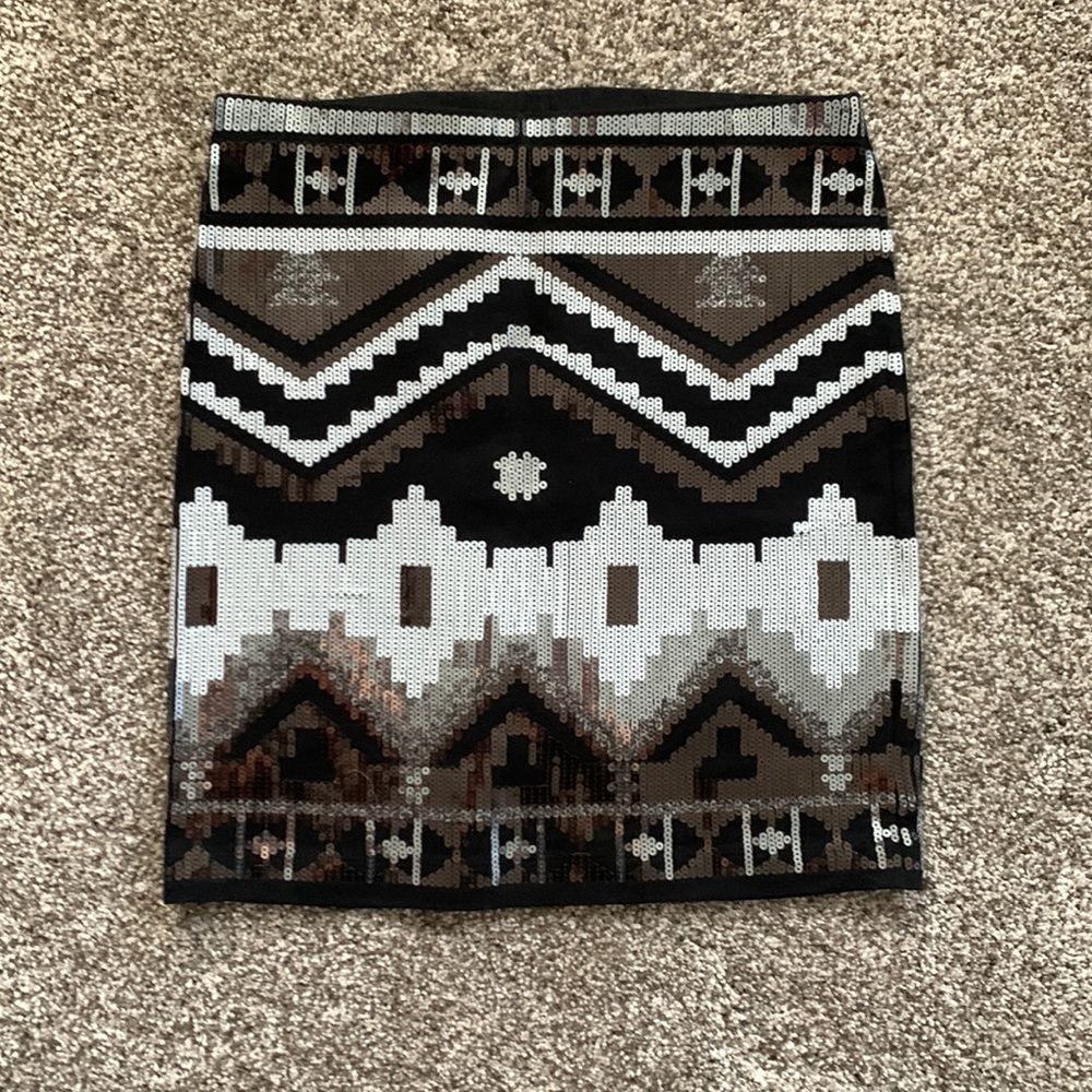 Sequin skirt